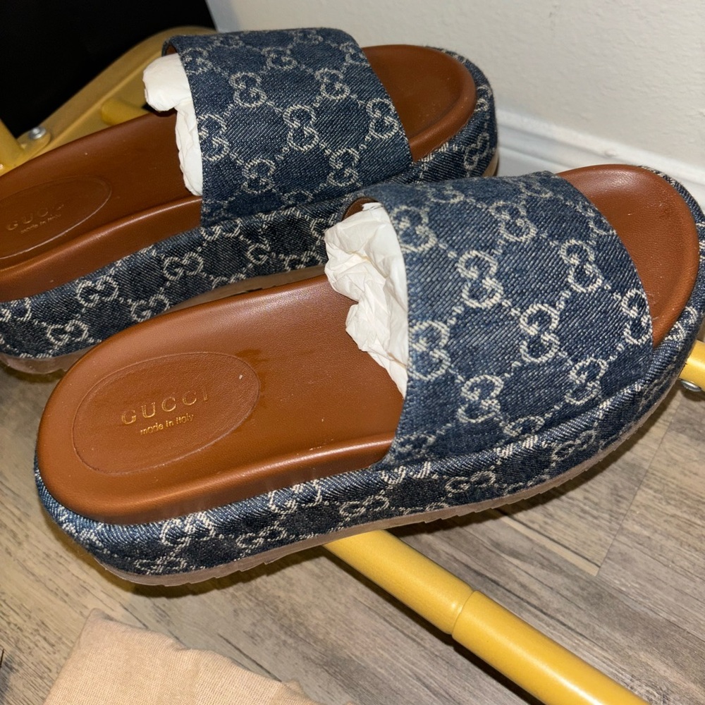 Gucci Platform Slide Sandal